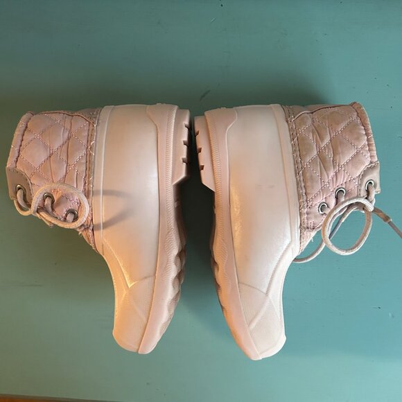 Sperry Toddler Girls Port Duck Boots Pink Rain Boots Size 10 Snow Boots Mud Boot - Picture 4 of 13
